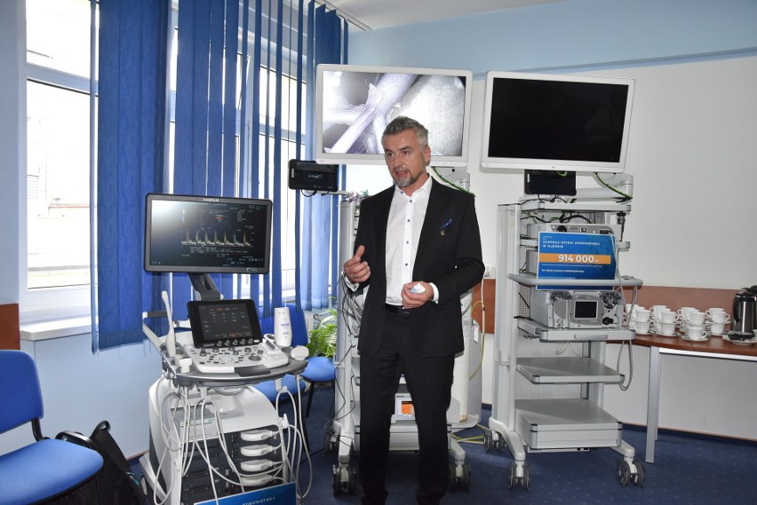 Szpital Powiatowy w Oleśnie otrzymał sprzęt najnowszej generacji. Będzie służył do diagnostyki i mało inwazyjnych zabiegów