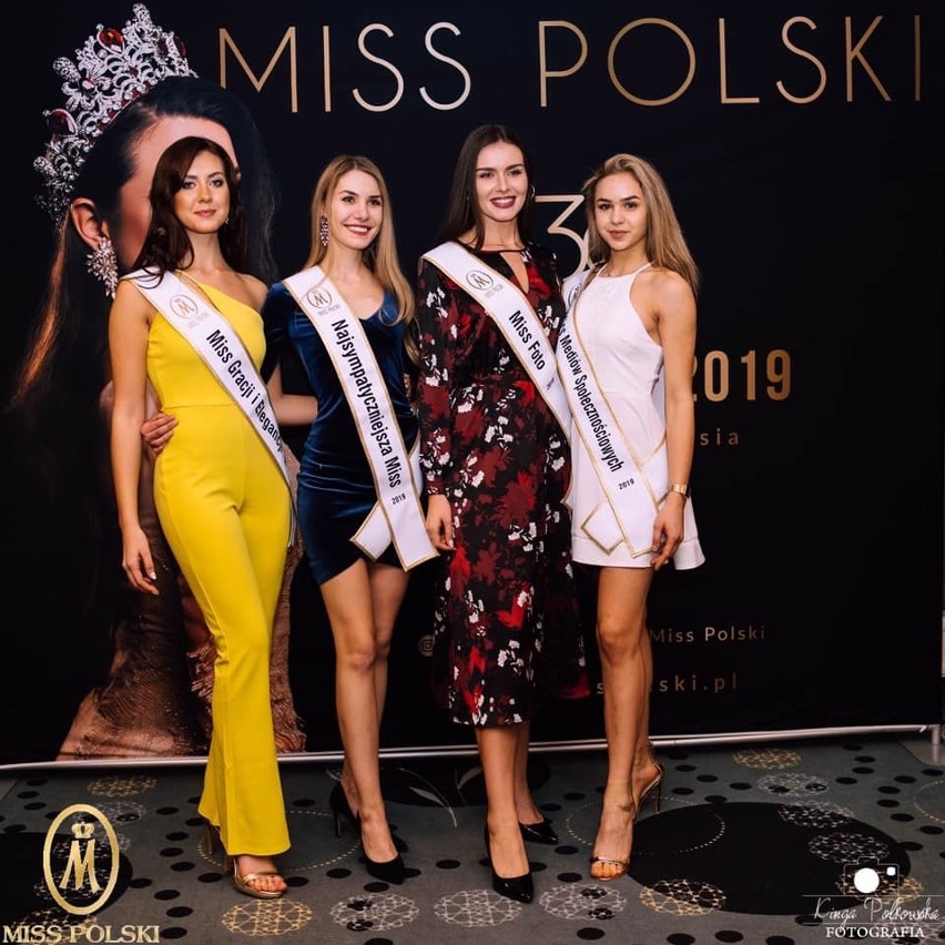 Magdalena Karoń  z Jędrzejowa w finale Miss Polski 2019. 27-latka znalazła się w gronie 24 najpiękniejszych