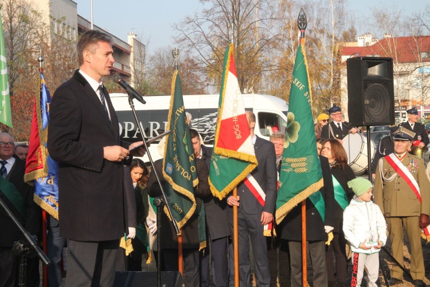 W Kielcach odsłonięto pomnik Wincentego Witosa [WIDEO, ZDJĘCIA]