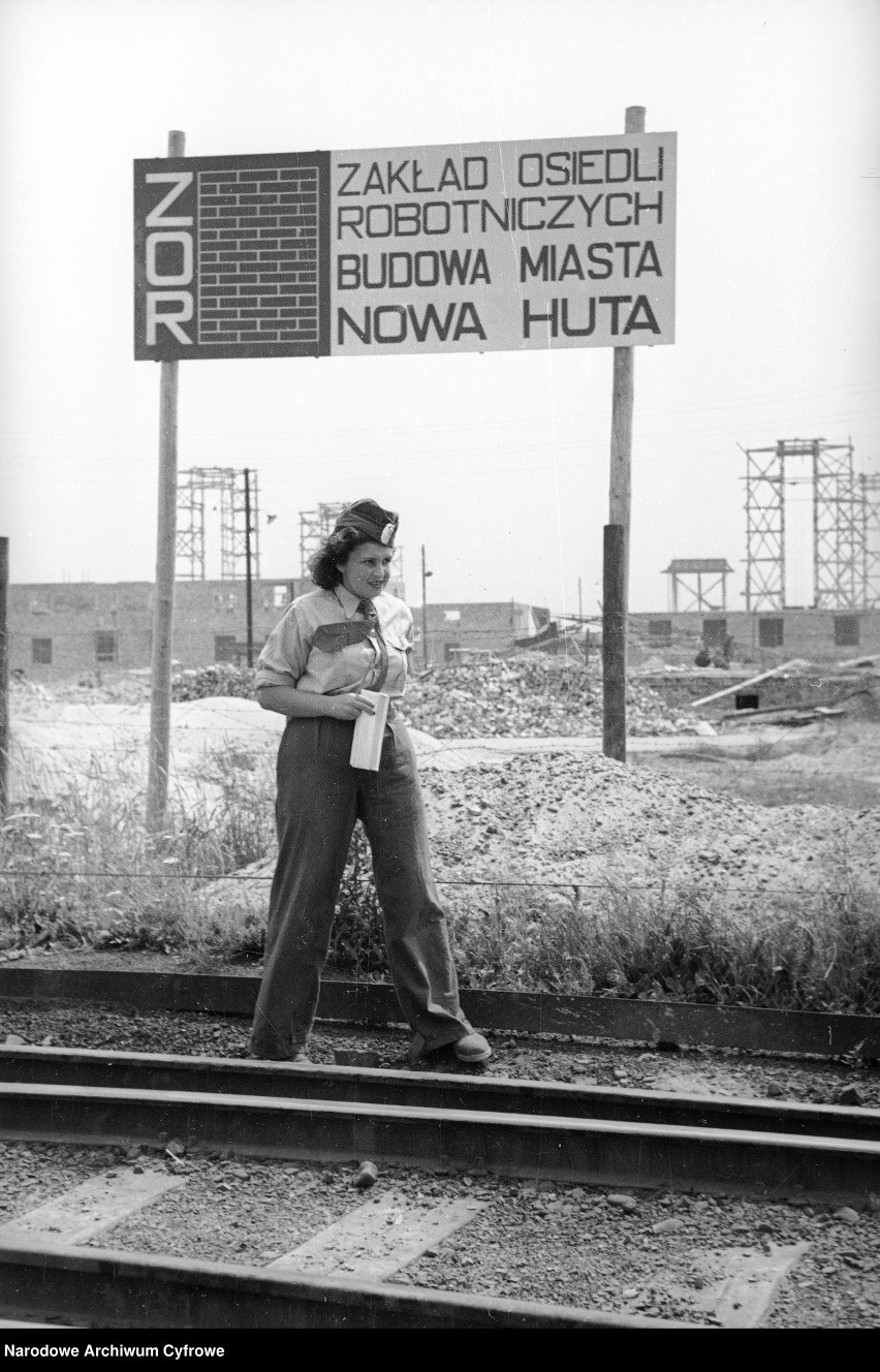 Kraków. Nowa Huta Pomnikiem Historii. Przypomnijmy sobie, jak ją budowano. Zobacz archiwalne zdjęcia