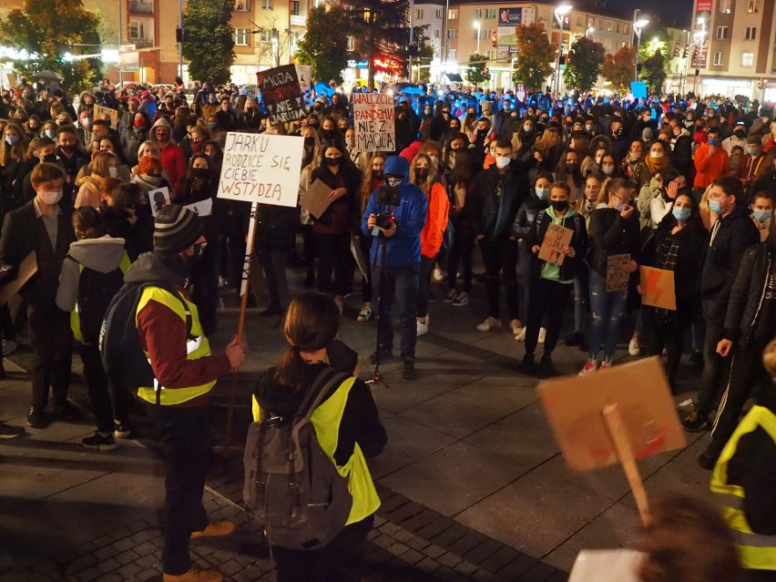 Protest w Koszalinie