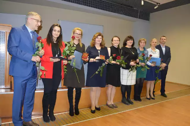 Wręczenie nagród w plebiscycie Nauczyciel na medal i Szkoła roku 2018.