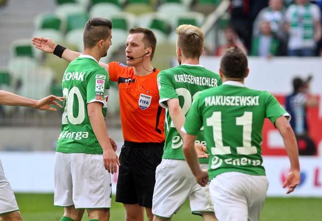 Bartosz Frankowski w poprzednim sezonie sędziował mecz Lechia - Legia (1:0) na PGE Arenie