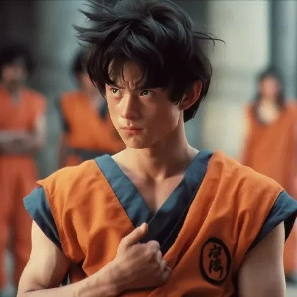 Goku, czyli główny bohater serii Dragon Ball.