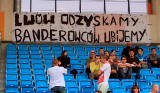 Są zarzuty za antyukraiński baner na meczu rugby