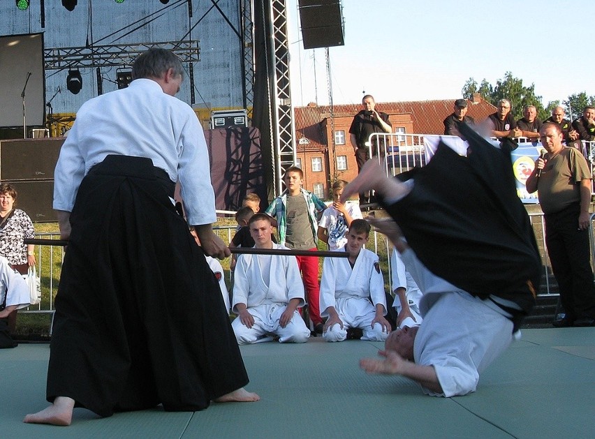 Pokaz aikido w Miastku