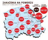 Pomorskie: Gdzie najwięcej zakażeń? Lista zakażonych wirusem SARS-CoV-2 i aktualizowana mapa online! Aktualny raport sanepidu