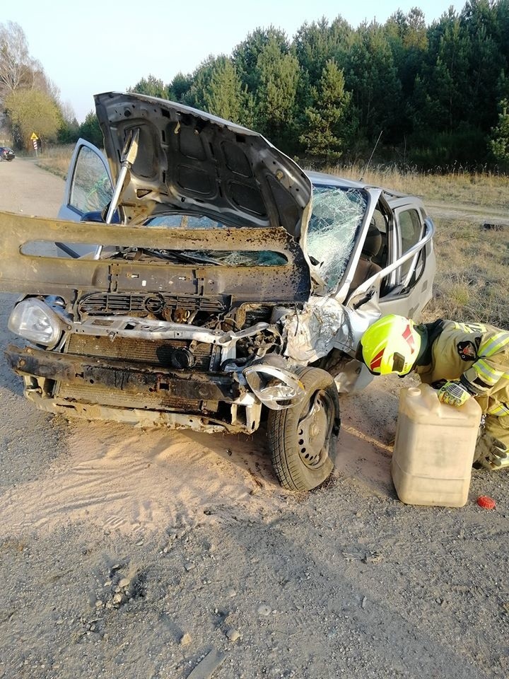 We wtorkowe popołudnie na ulicy Piaskowej w Złocieńcu doszło...