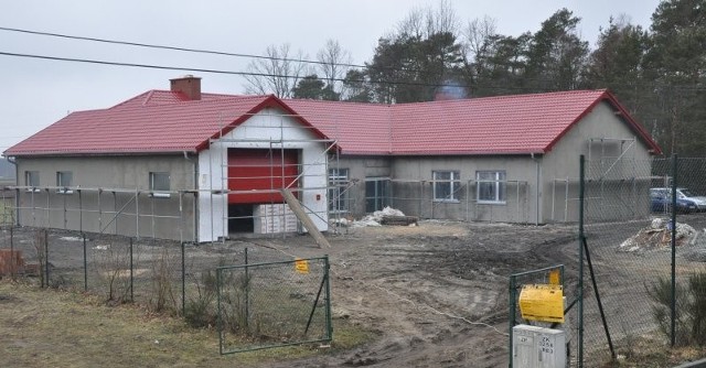 W Kocurach od podstaw powstaje budynek remizy OSP i Centrum Aktywności Wiejskiej