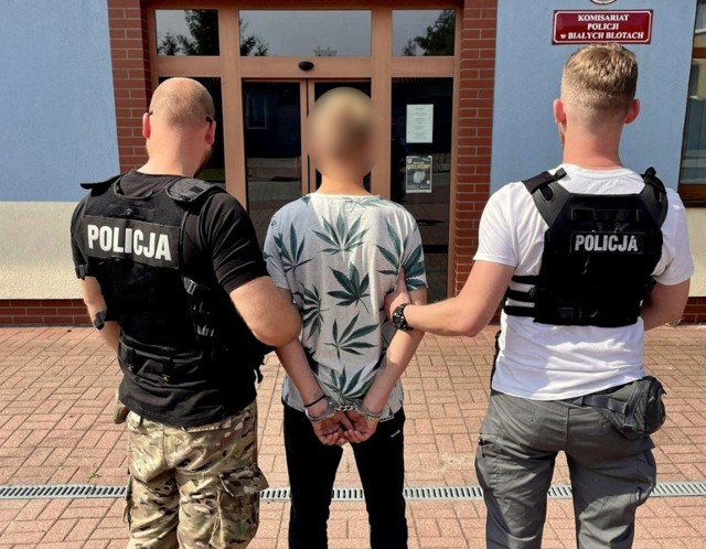 17-letni mieszkaniec gminy Białe Błota teraz odpowie za popełnione przestępstwa.