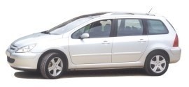 Peugeot 307 kombi i SW oraz 206 SW