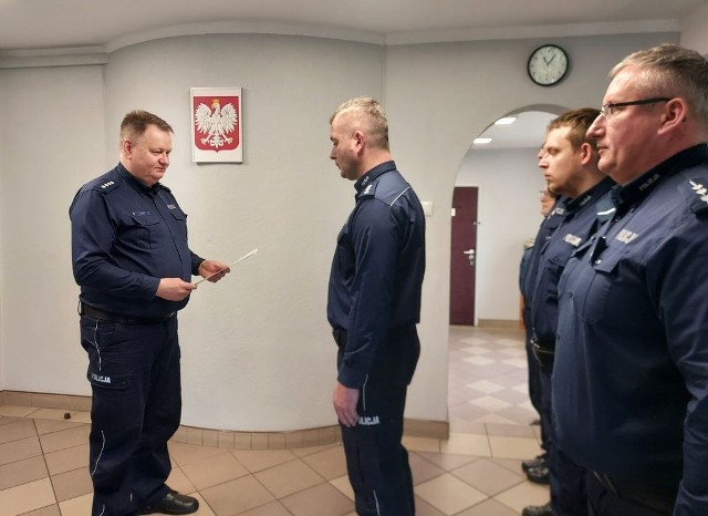 Komisarz Mariusz Błaszczyk został powołany na komendanta komisariatu policji w Osjakowie.