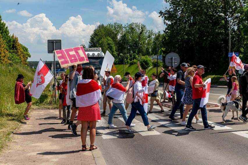 W sobotę Białorusini będą protestować na granicy. To jednak...