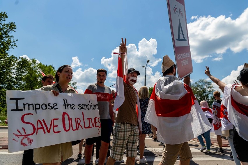 W sobotę Białorusini będą protestować na granicy. To jednak...