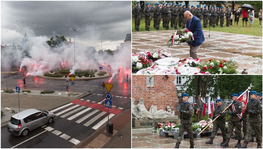 Godzina W na rondzie Solidarności w Słupsku oraz...