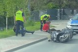 Mała Wieś. Pościg za nietrzeźwym motocyklistą. Nie zatrzymał się do kontroli drogowej