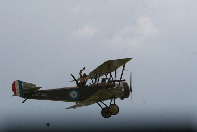 Pojedynek lotników (dogfight) z czasów I wojny światowej i...