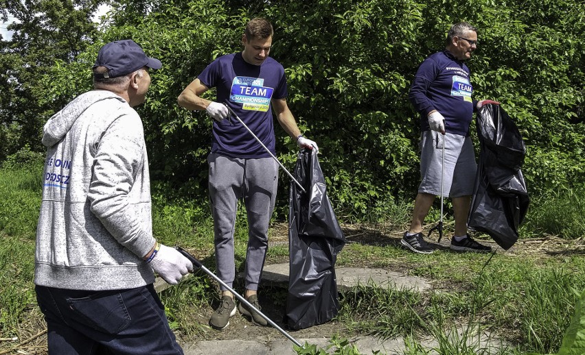 Lekkoatletyczny mistrz świata sprzątał śmieci w Bydgoszczy