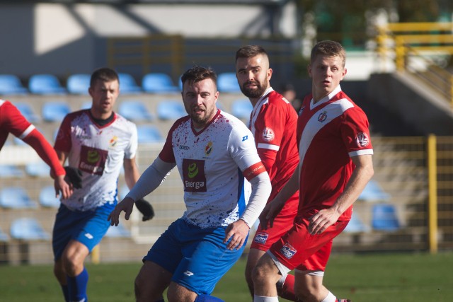 W spotkaniu 14. kolejki IV ligi, Gryf Słupsk zremisował z Gedanią Gdańsk 2:2 (1:0)