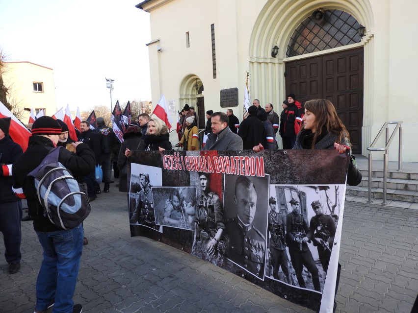 Tak wyglądał I Marsz Żołnierzy Wyklętych w Hajnówce i...