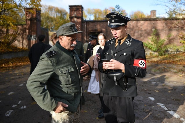 Zdjęcie do filmu o zbrodni na Barbarce zaczęły się jesienią. Filmowcy pracowali m.in. na Forcie VII