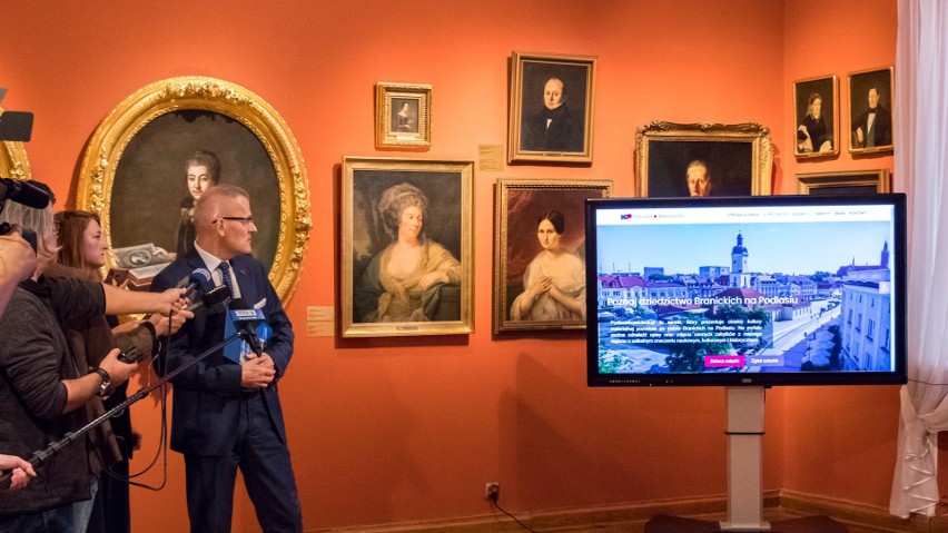 Muzeum Podlaskie w Białymstoku. Powstała nowa platforma cyfrowa Podlasie Branickich. Strona ma upamiętniać dorobek rodu Branickich