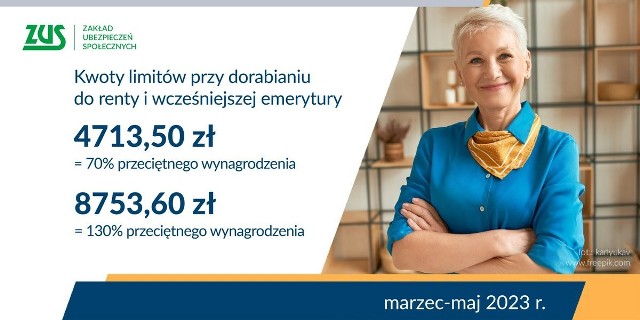 Emerytura lub renta jest zmniejszana, gdy przychód jest większy niż 70 procent przeciętnego miesięcznego wynagrodzenia w kraju.