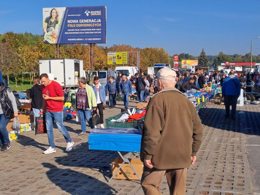 Giełda w Sandomierzu w sobotę, 8 października przyciągnęła...