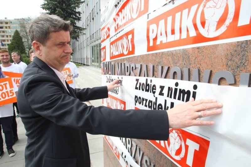 Janusz Palikot w Kielcach