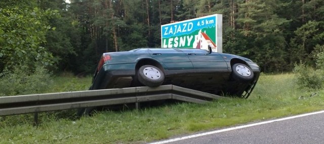 Wypadek na trasie Białystok - Sokółka