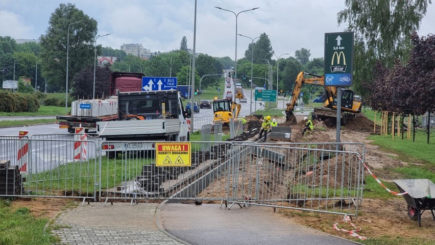 Inwestor pod koniec maja rozpoczął budowę przy Alei...