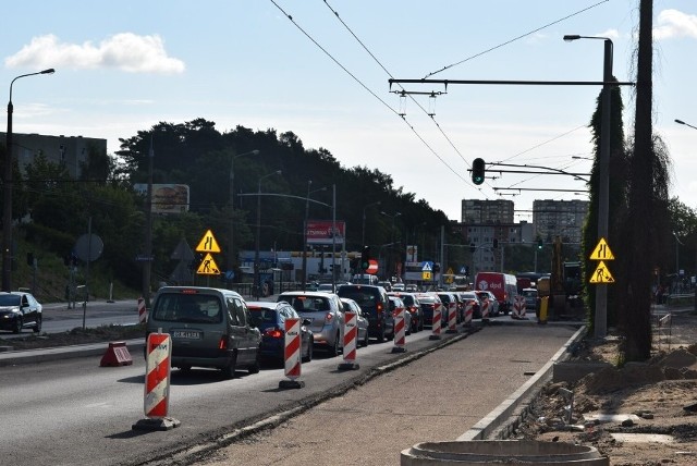 Przebudowa ul. Chwaszczyńskiej w Gdyni.