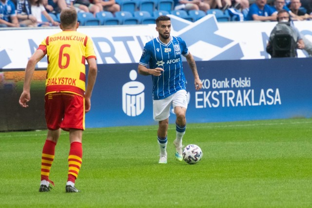 19.07.2020 poznan lg lech poznan jagiellonia bialystok nz  dani ramirez stadion miiejski  ulica bulgarska. glos wielkopolski. fot. lukasz gdak/polska press