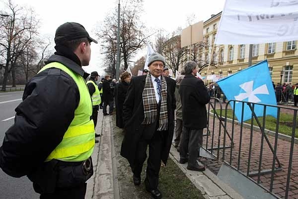 Rzeszów protestuje w Warszawie