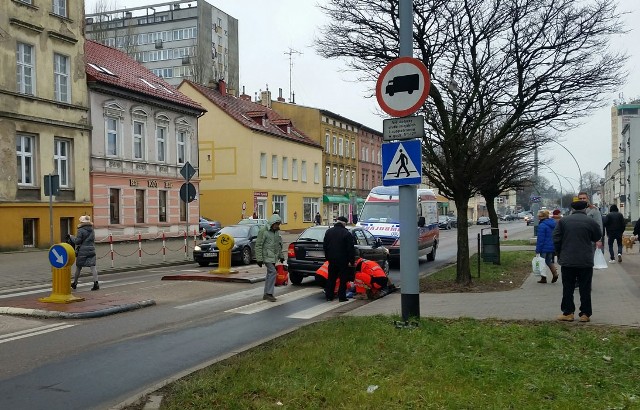 Potrącenie w Koszalinie