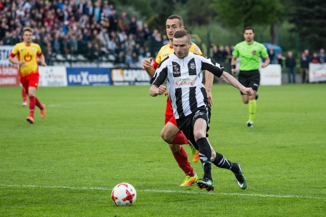 Bartłomiej Dudzic ma pewne miejsce w składzie Sandecji, obstawia prawe skrzydło