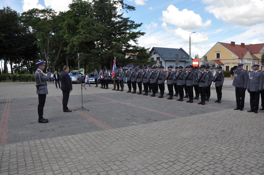 Siemiatycze. Święto policji na placu Starostwa Powiatowego (zdjęcia)