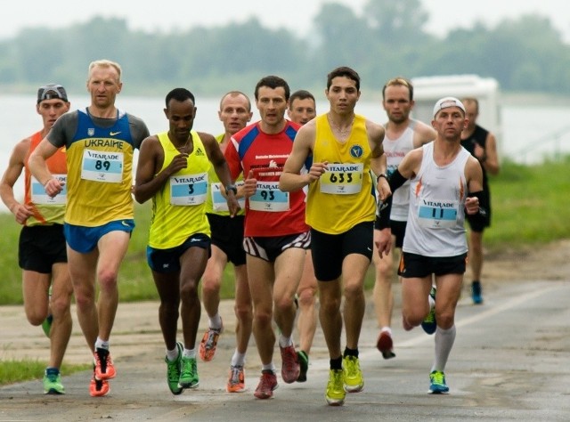 Wśród uczestników maratonu był także biegacz z Etiopii
