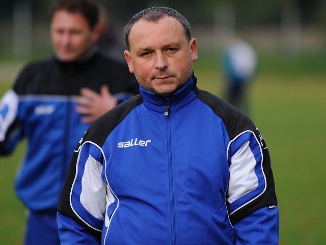 Trener zespołu z Barwic, Rafał Glanc.
