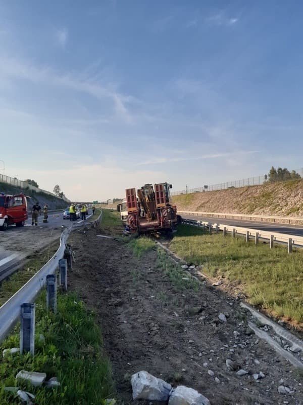 Śmiertelny wypadek na trasie ekspresowej w Szydłowcu.