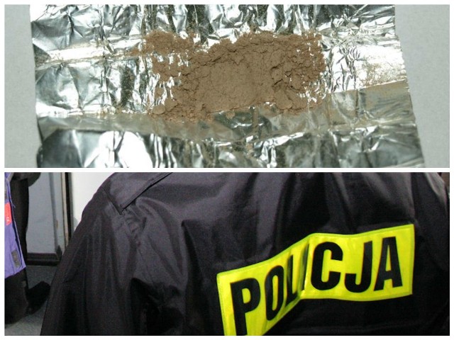 W domu nowosolanina policjanci znaleźli 35 działek heroiny.