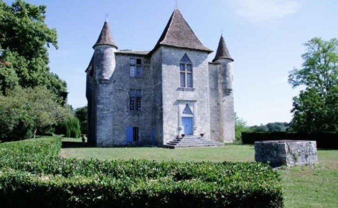 Francuski Chateau w Bordeaux...