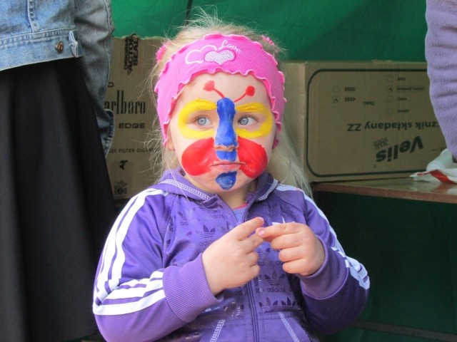 Dzień Dziecka w Tucholi i okolicyW Tucholi tak pięknie malowano buzi.