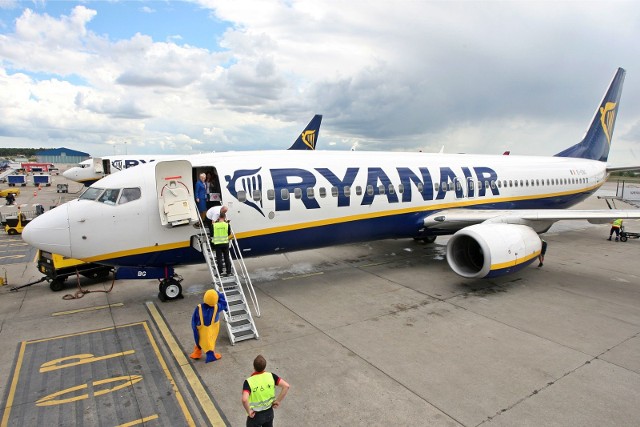 Loty maszynami linii Ryanair między Gdańskiem a Warszawą cieszyły się sporą popularnością na gdańskim lotnisku