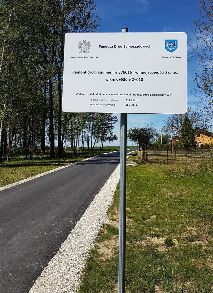 Gmina Sędziszów podsumowuje inwestycje drogowe wykonane w...