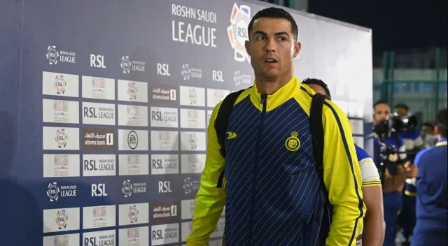 Cristiano Ronaldo w barwach Al Nasr Rijad