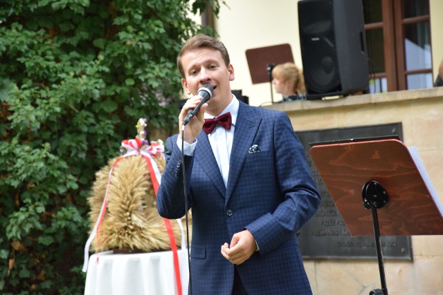 Aleksander Kamedulski na niedawnym spotkaniu w Dworku Prezydenta RP w Ciechocinku.
