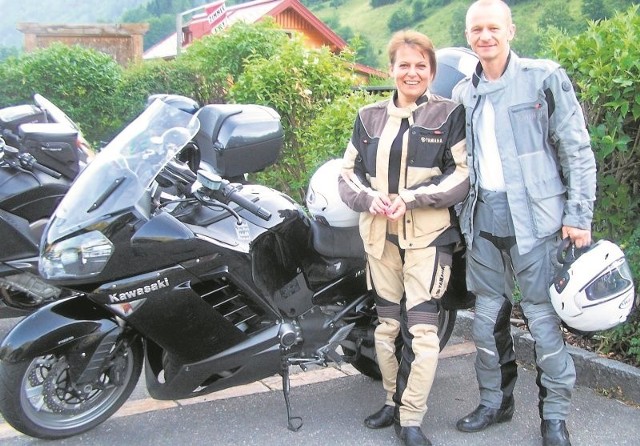 Andrzej Horna, najpopularniejszy trener w powiecie kieleckim za 2014 rok, razem z żoną Jolantą chętnie podróżuje motocyklem po Europie. W ten sposób zwiedzili już wiele krajów. 