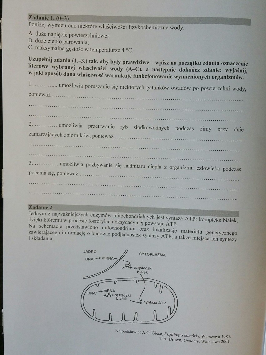 Matura 2016 [BIOLOGIA ROZSZERZENIE] ODPOWIEDZI i ARKUSZ  w serwisie EDUKACJA