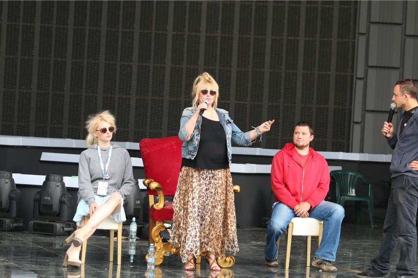 Maryla Rodowicz na festiwalu w Opolu.